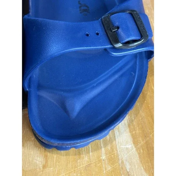 Birkenstock Madrid Eva Navy Slide Sandals EU Size 37 Boho Hippie casual normcore - Picture 6 of 16